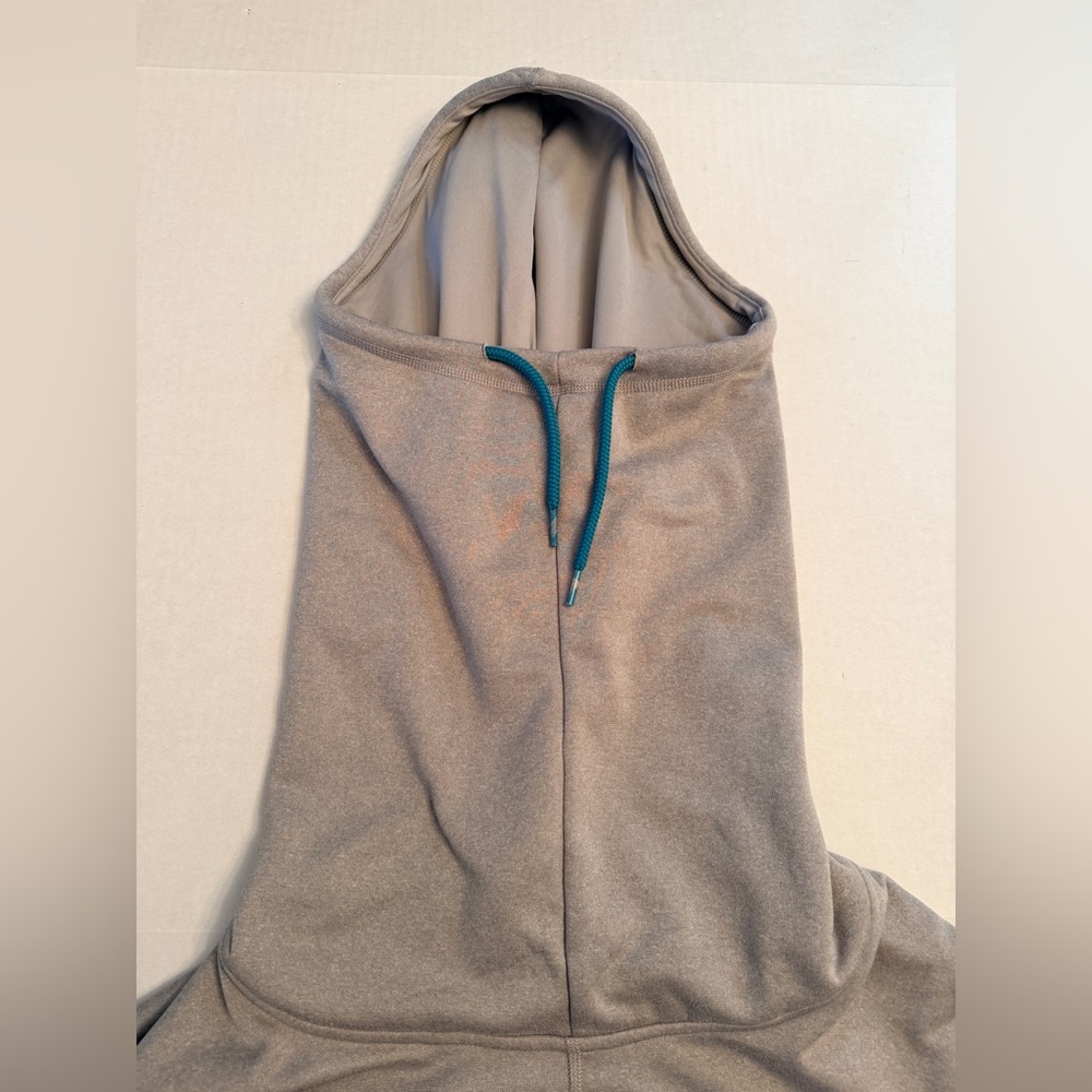 The North Face Women's Medium Lanna Pullover Funnel Neck‎ Gray Silver Cowl Neck - Picture 3 of 11